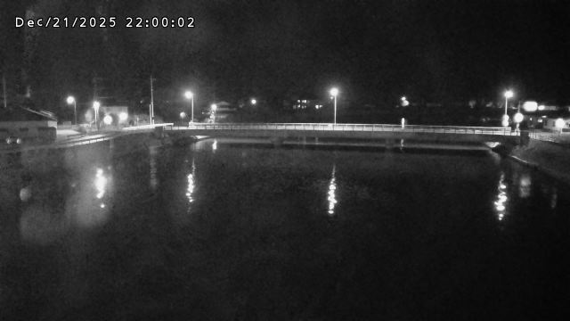 橋津川水門１（下流）2025/12/21 22:50:00