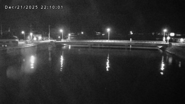 橋津川水門１（下流）2025/12/21 22:50:00