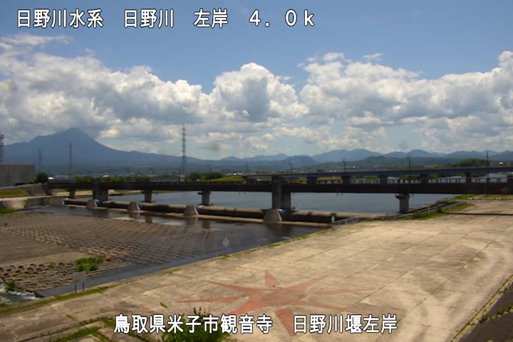 日野川堰左岸