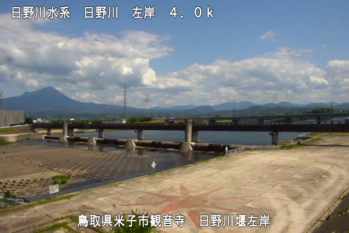 日野川堰左岸