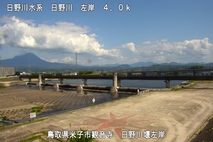 日野川堰左岸