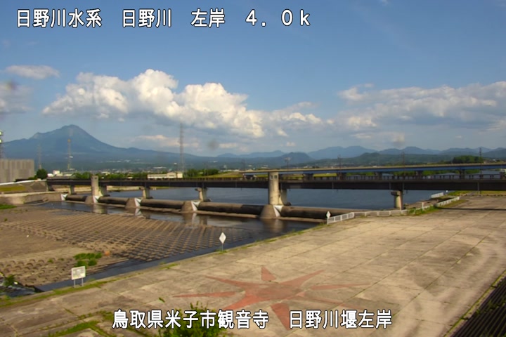 日野川堰左岸