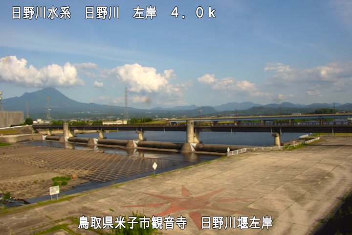 日野川堰左岸