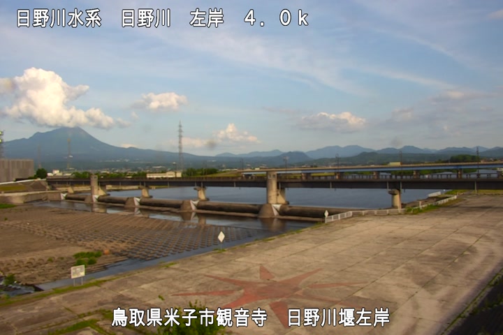 日野川堰左岸