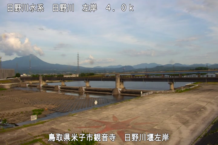 日野川堰左岸
