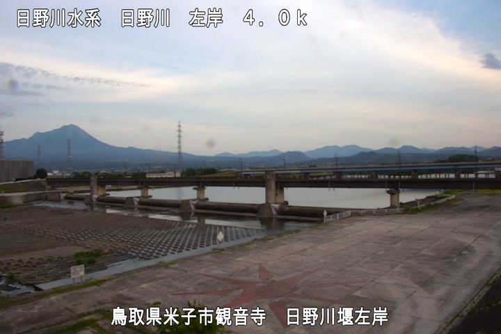 日野川堰左岸