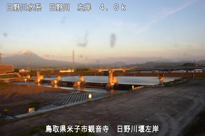 日野川堰左岸