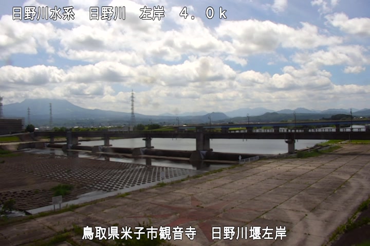 日野川堰左岸