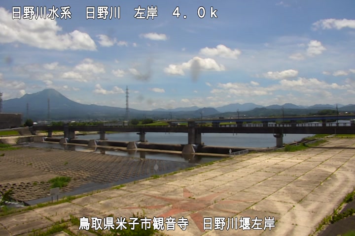 日野川堰左岸