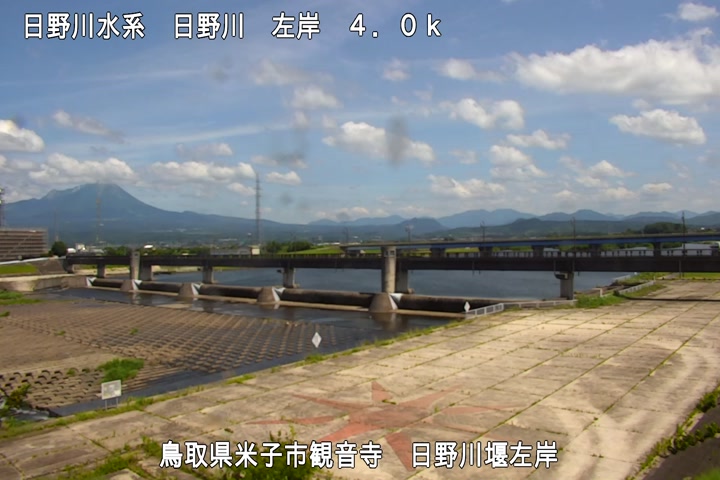 日野川堰左岸