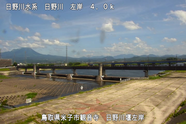 日野川堰左岸