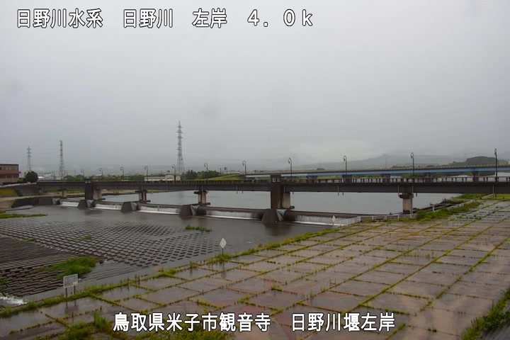 日野川堰左岸