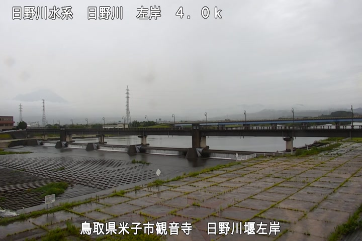 日野川堰左岸