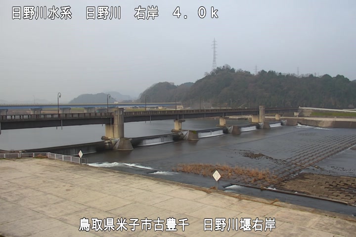 日野川堰右岸