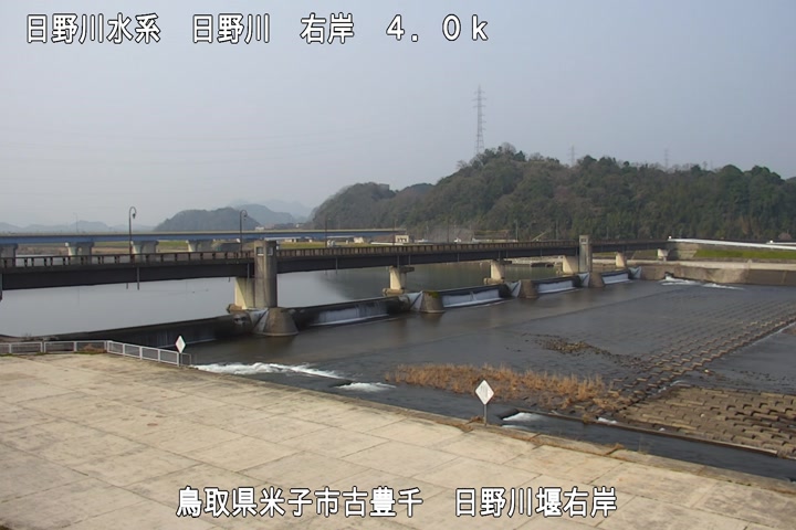 日野川堰右岸