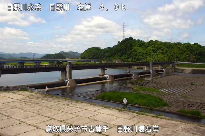 日野川堰右岸