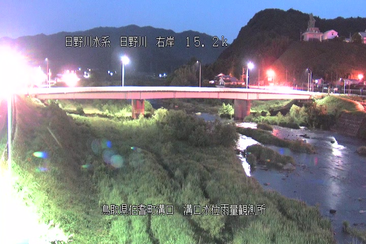 溝口水位雨量観測所