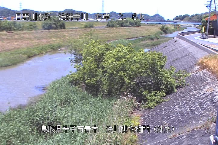 洗川排水樋門（外水）
