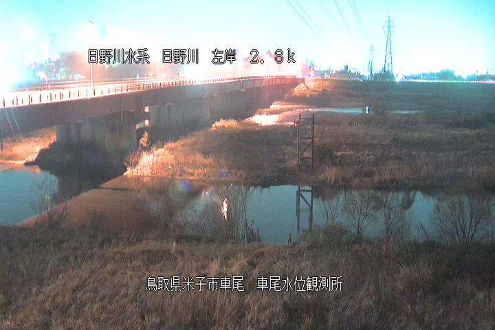 車尾水位観測所