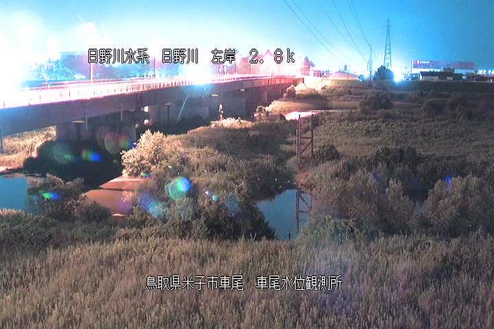 車尾水位観測所