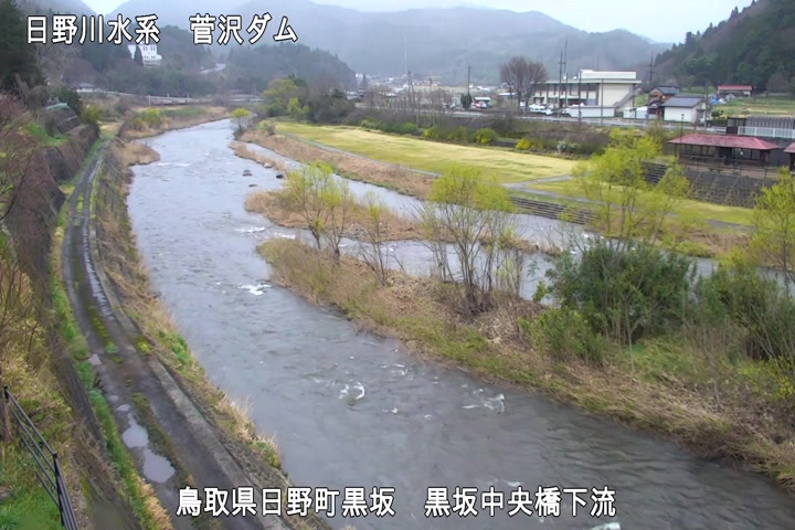 黒坂中央橋下流