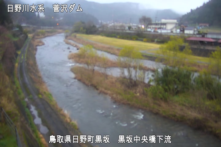 黒坂中央橋下流