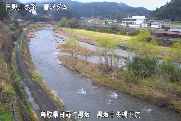 黒坂中央橋下流