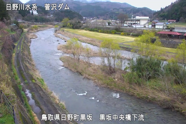 黒坂中央橋下流