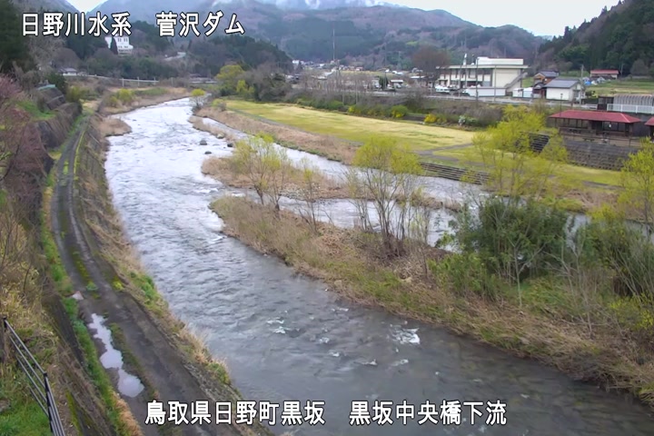 黒坂中央橋下流