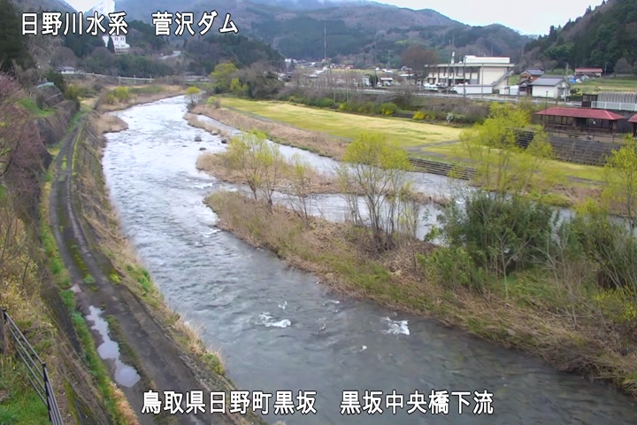 黒坂中央橋下流