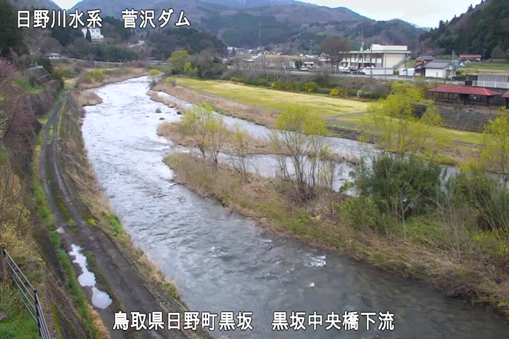 黒坂中央橋下流