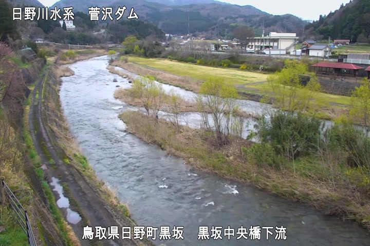 黒坂中央橋下流