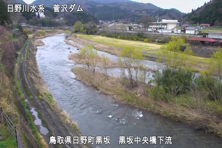 黒坂中央橋下流