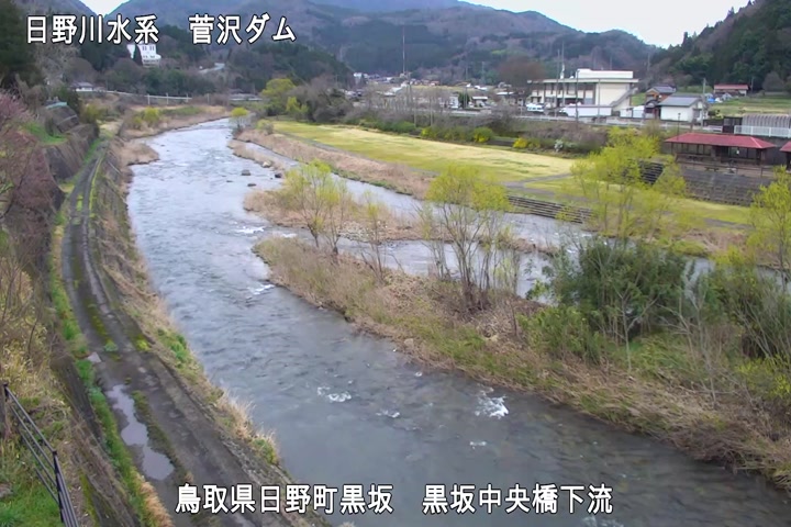 黒坂中央橋下流