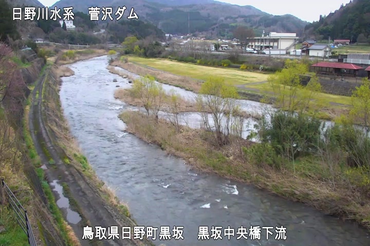 黒坂中央橋下流