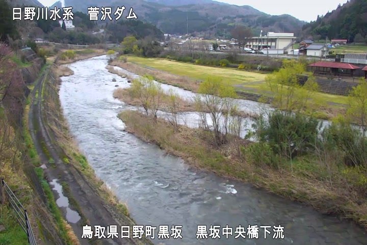 黒坂中央橋下流