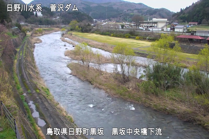 黒坂中央橋下流