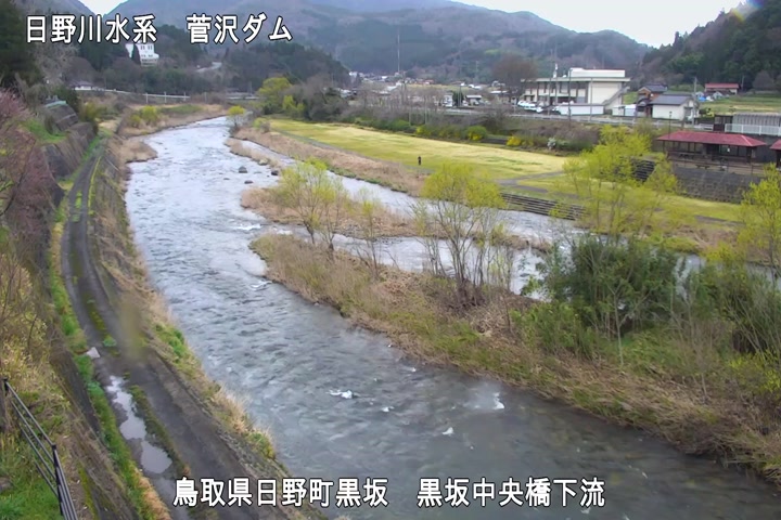 黒坂中央橋下流
