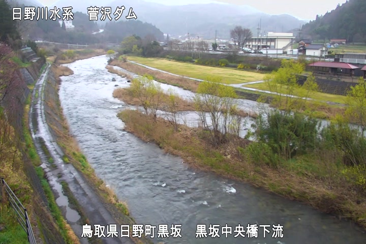 黒坂中央橋下流