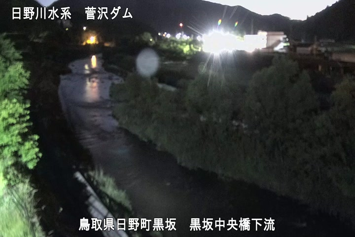 黒坂中央橋下流