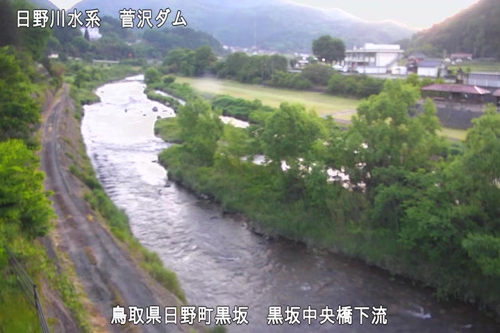 黒坂中央橋下流