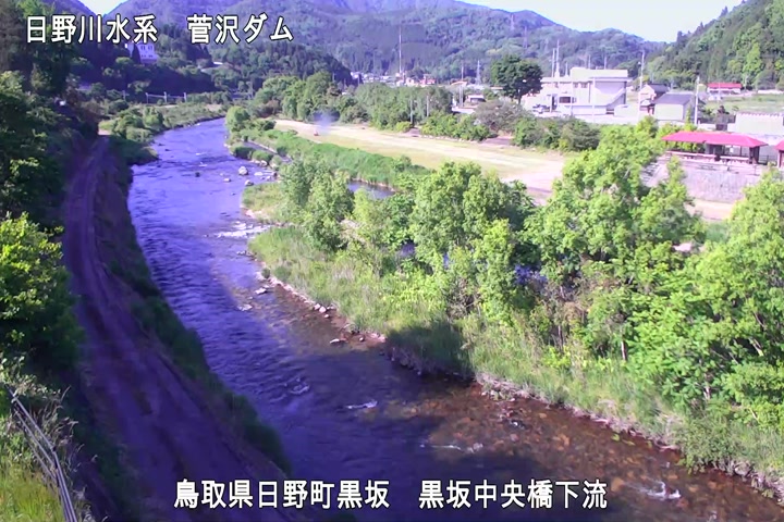 黒坂中央橋下流