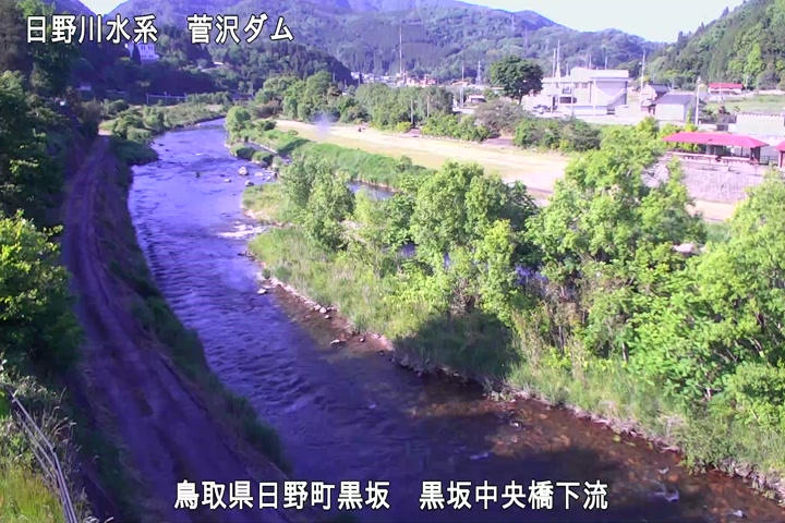 黒坂中央橋下流