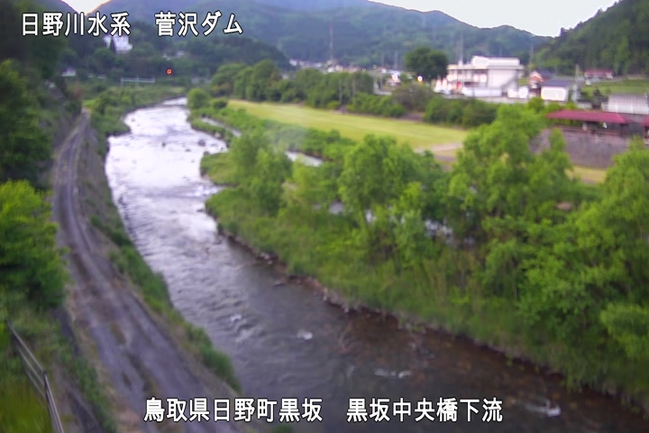 黒坂中央橋下流
