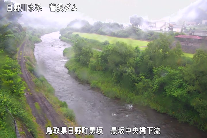 黒坂中央橋下流