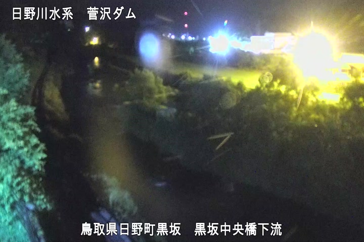 黒坂中央橋下流