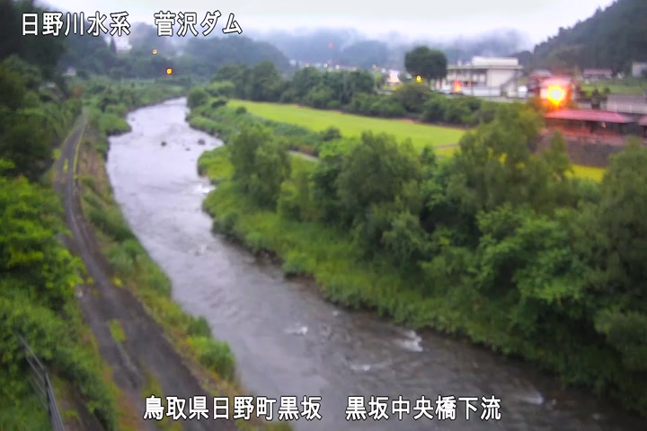 黒坂中央橋下流