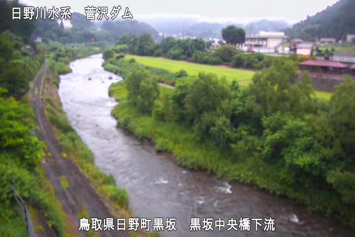 黒坂中央橋下流