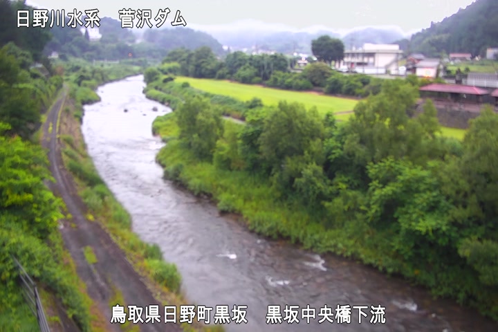 黒坂中央橋下流