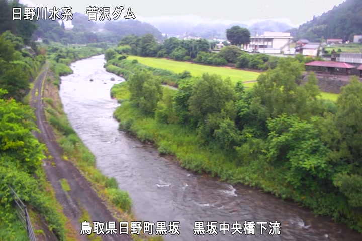 黒坂中央橋下流